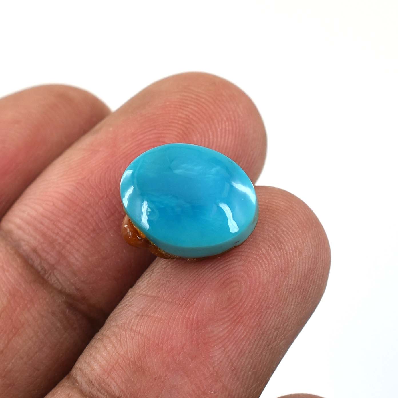 10.25 Ct Irani Turquoise Gemstone - Cabochon