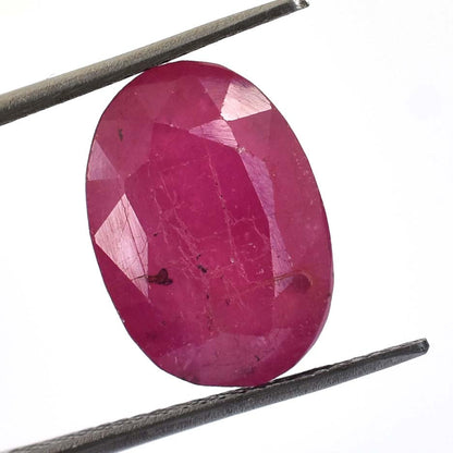 10.27 Ct Madagascar Ruby Gemstone - Faceted