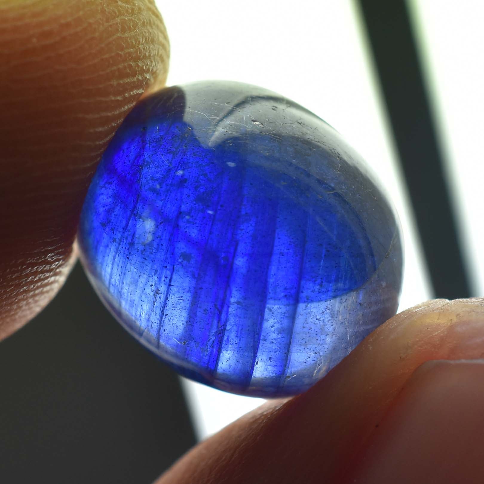 10.51 Ct Madagascar Blue Sapphire Gemstone - Cabochon