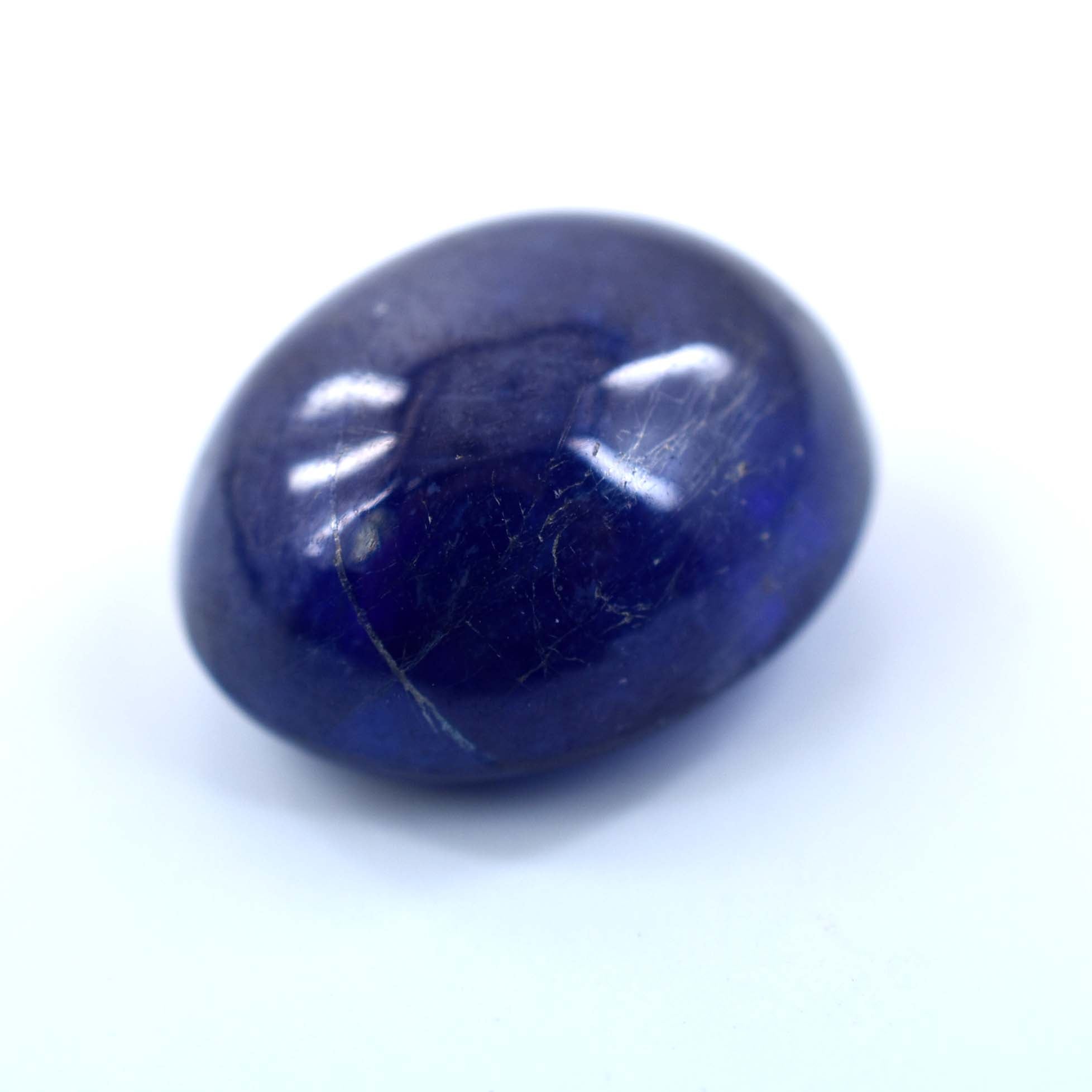 10.51 Ct Madagascar Blue Sapphire Gemstone - Cabochon