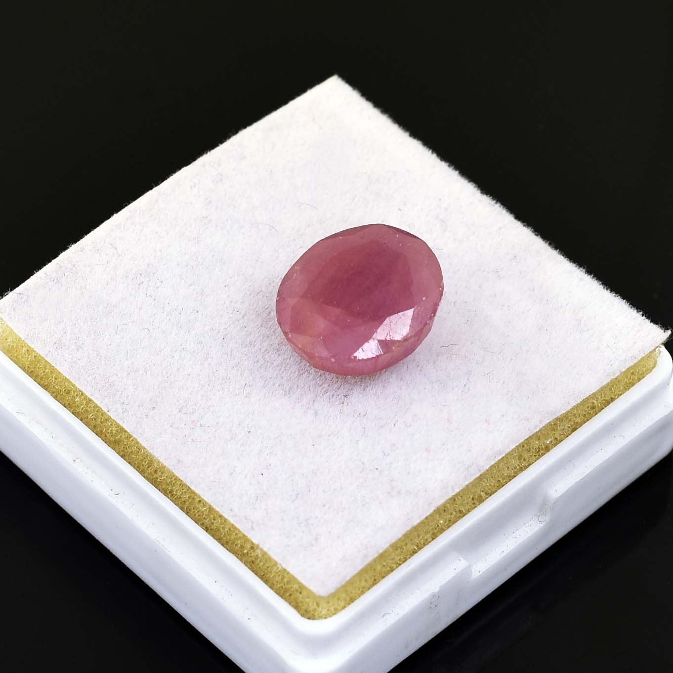 11.89 Ct African Ruby Gemstone - Faceted