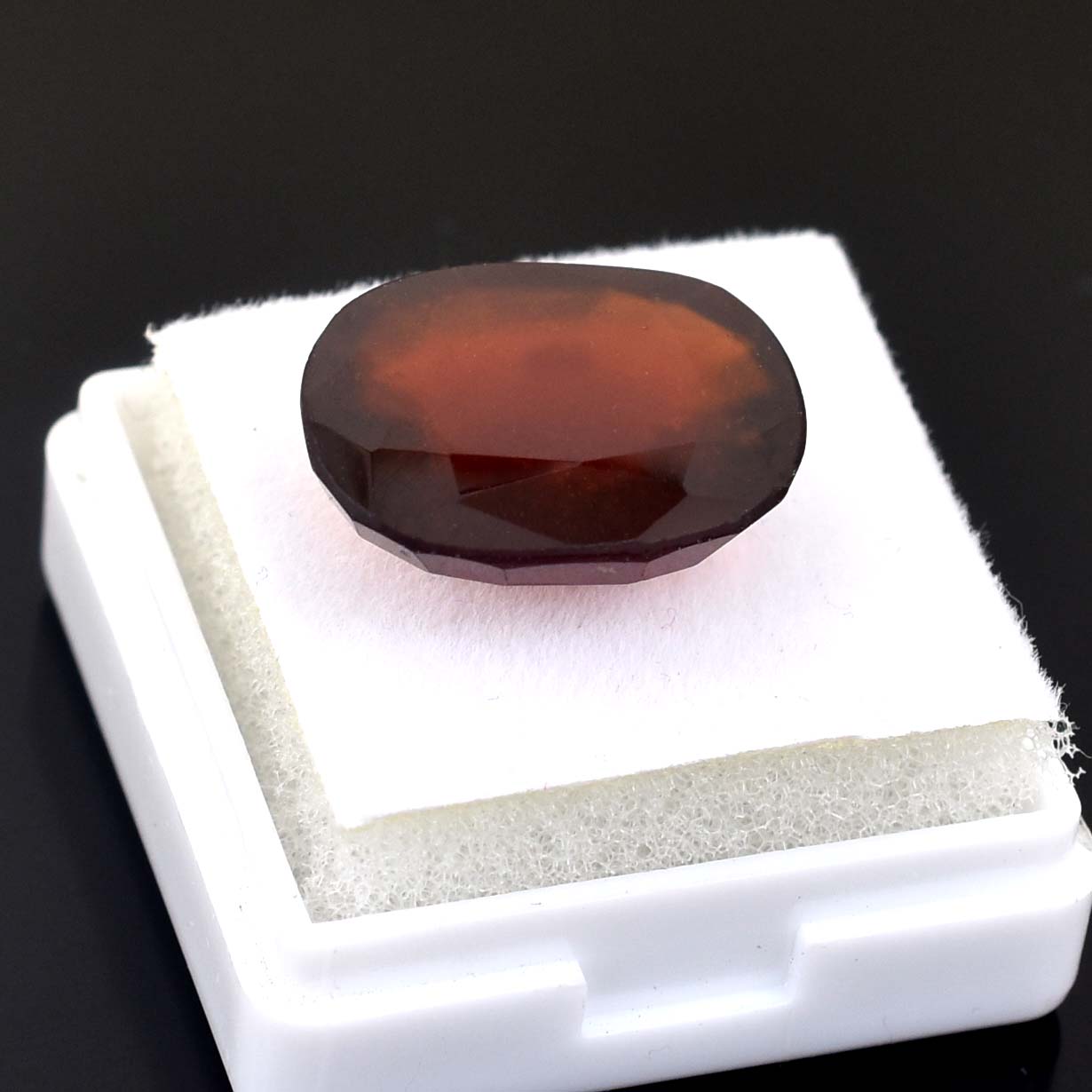 14.48 Cts Sri Lankan Hessonite Garnet Gemstone - Faceted