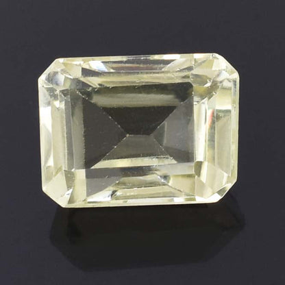 14.85 Cts Brazilian Lemon Quartz Gemstone - Faceted