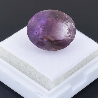 15.41 Cts Brazilian Amethyst Gemstone - Faceted