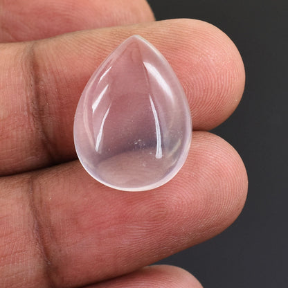 16.25 Cts Brazilian Rose Quartz - Cabochon