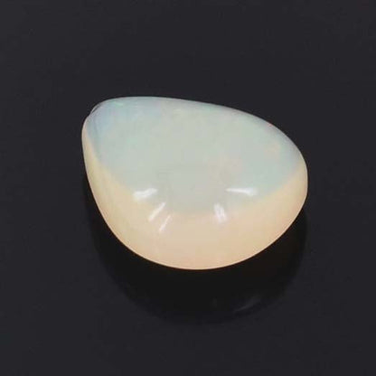 2.35 Cts Ethiopian Fire Opal Gemstone - Cabochon