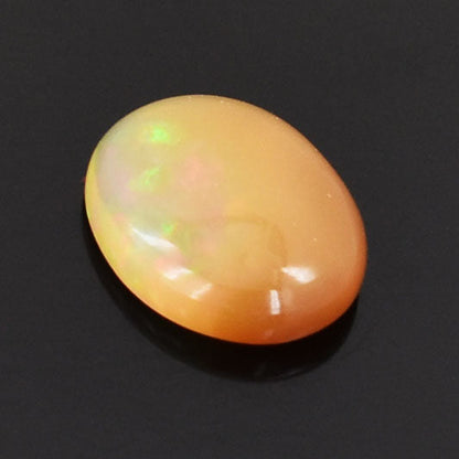 2.4 Cts Ethiopian Fire Opal Gemstone - Cabochon