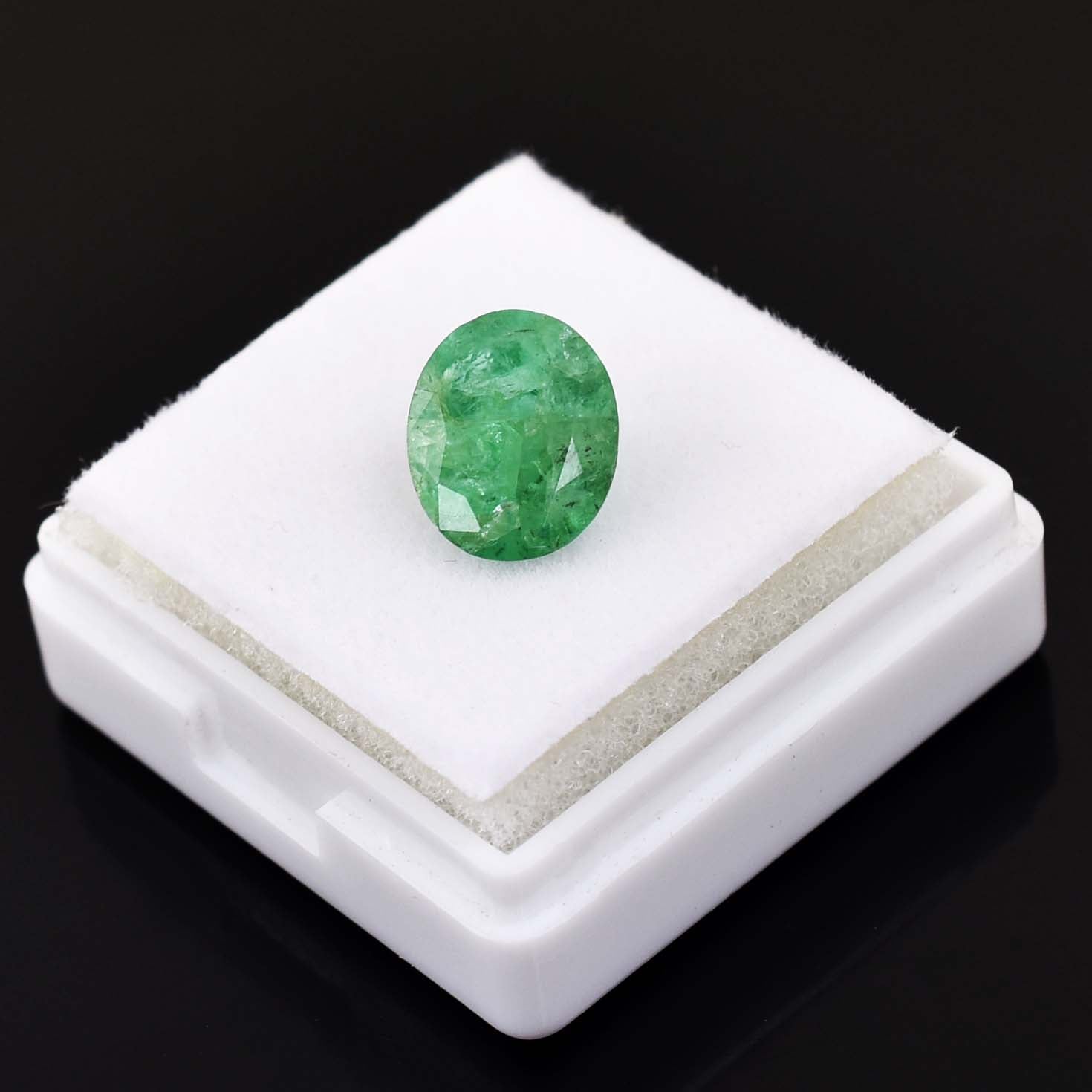 2.50 Ct African Emerald Gemstone - Faceted