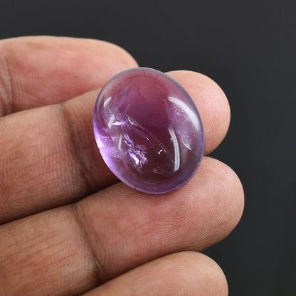 21.35 Cts Brazilian Amethyst Gemstone - Cabochon