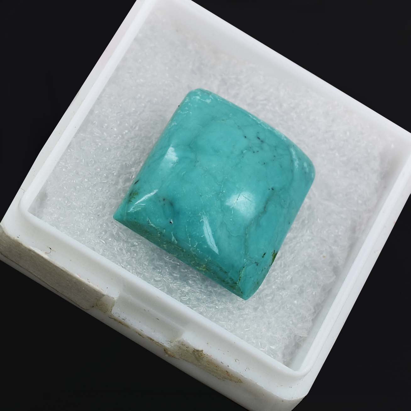 25.80 Ct Irani Turquoise Gemstone - Cabochon