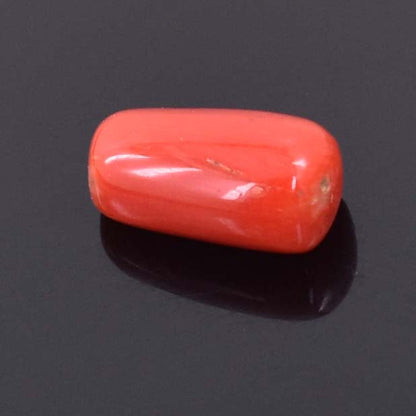 3.3 Cts Italian Red Coral Gemstone - Cabochon