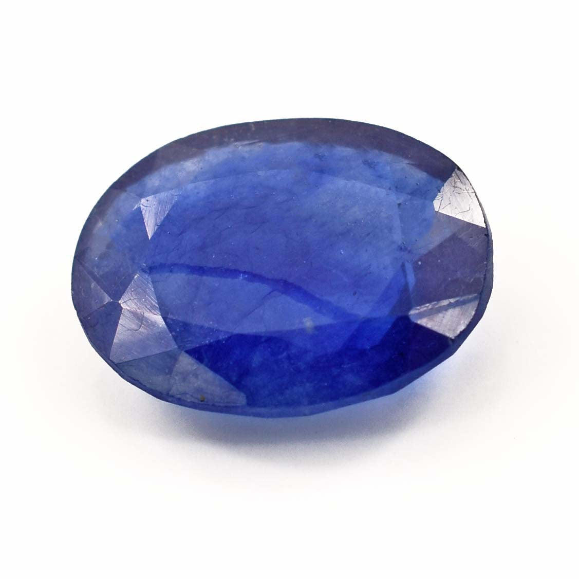 3.65 Cts Madagascar Blue Sapphire Gemstone - Faceted