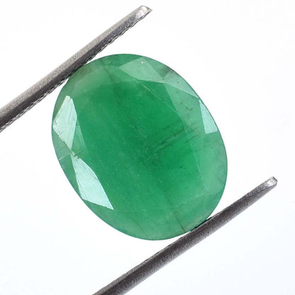 4.34 Ct African Emerald Gemstone - Faceted