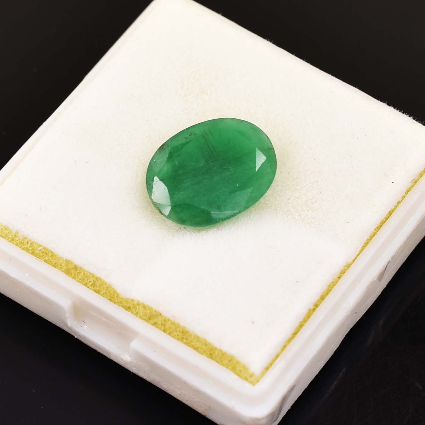 4.34 Ct African Emerald Gemstone - Faceted