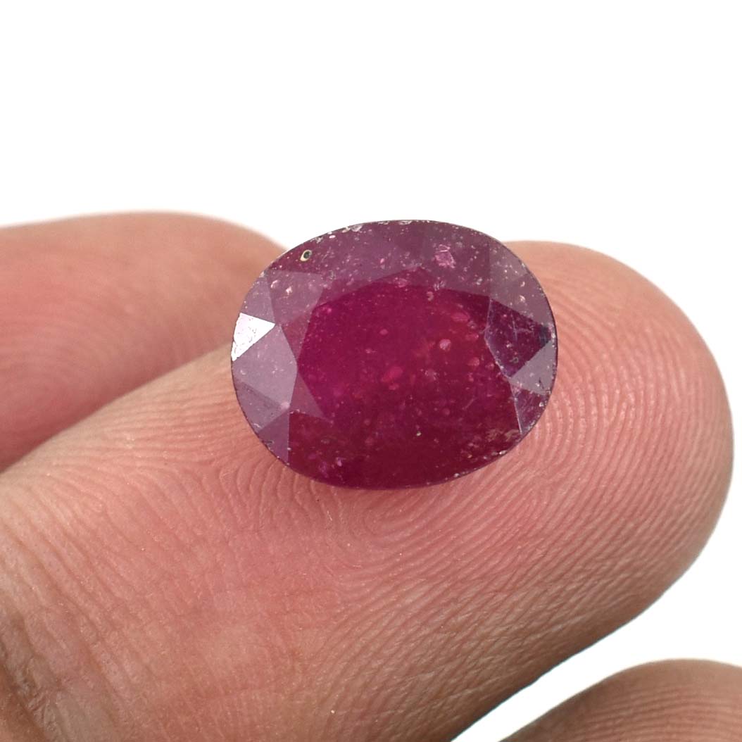 4.4 Cts Madagascar Ruby Gemstone - Faceted