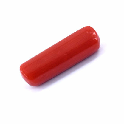 4.66 Cts Italian Red Coral Gemstone - Cabochon