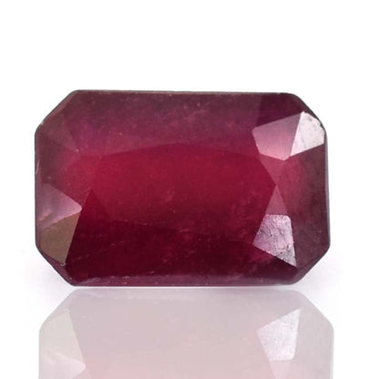 4.91 Cts Madagascar Ruby Gemstone - Faceted