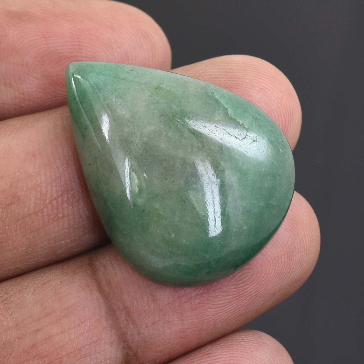 44.25 Ct African Emerald Gemstone - Cabochon