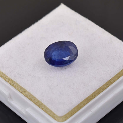 5.26 Ct Madagascar Blue Sapphire Gemstone - Faceted