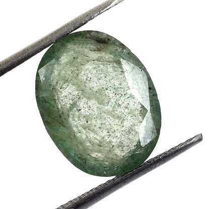 5.5 Cts African Emerald Gemstone - Faceted