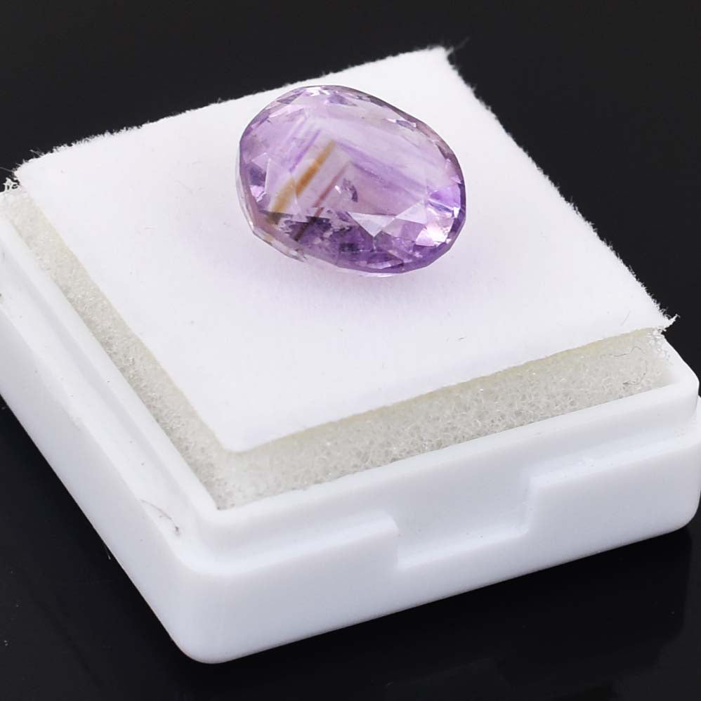 5.52 Cts Brazilian Amethyst Gemstone - Faceted