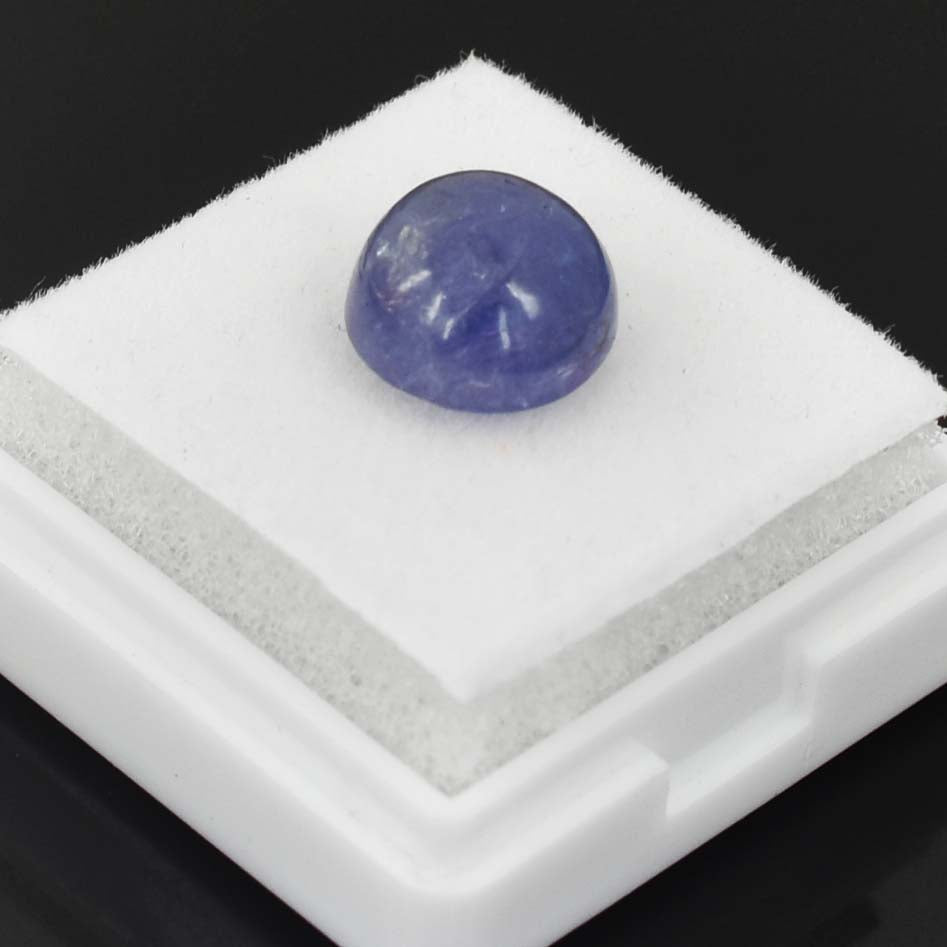 5.55 Cts Tanzanian Tanzanite Gemstone - Cabochon