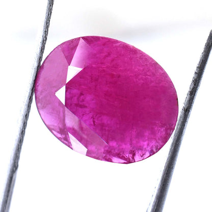 5.74 Ct Madagascar Ruby Gemstone - Faceted