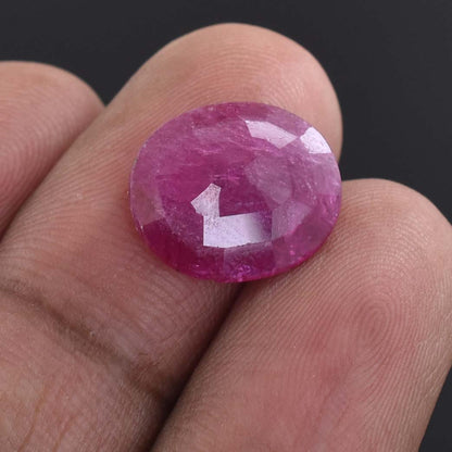 5.74 Ct Madagascar Ruby Gemstone - Faceted