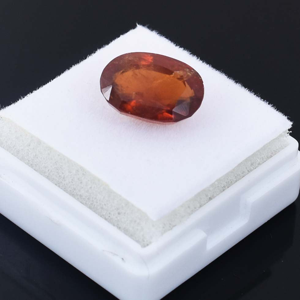 5.74 Ct Sri Lankan Hessonite Garnet Gemstone - Faceted