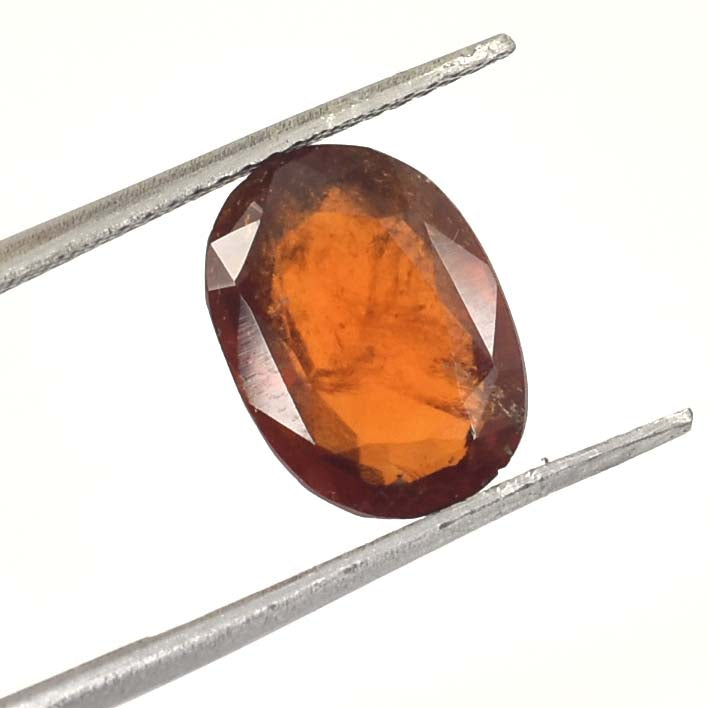 5.74 Ct Sri Lankan Hessonite Garnet Gemstone - Faceted