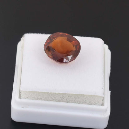 6.21 Ct Madasgaskar Hessonite Garnet Gemstone - Faceted