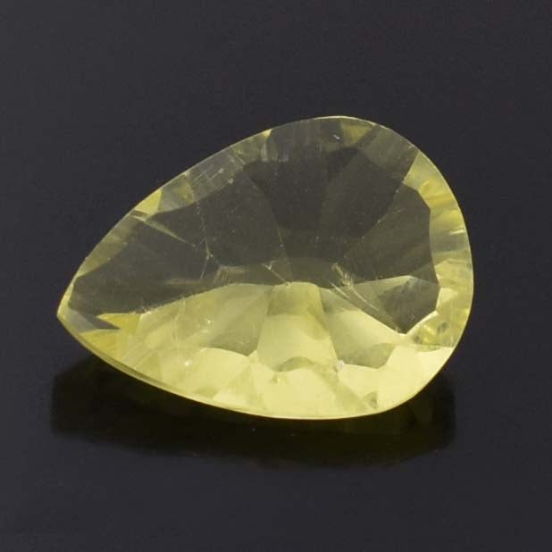 6.6 Cts Brazilian Lemon Quartz Gemstone - Faceted