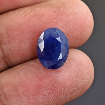 6.9 Ct Madagascar Blue Sapphire Gemstone - Faceted