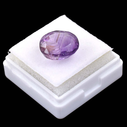 6.96 Cts Brazilian Amethyst Gemstone - Faceted