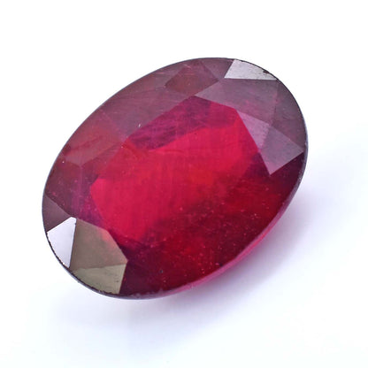 7.20 Ct Madagascar Ruby Gemstone - Faceted