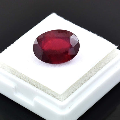 7.20 Ct Madagascar Ruby Gemstone - Faceted