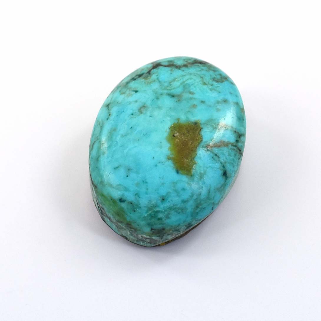 9.42 Cts Iranian Turquoise Gemstone - Cabochon