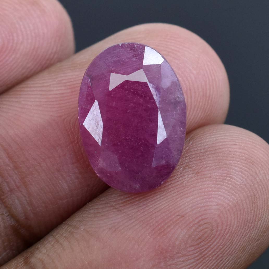 9.80 Ct Madagascar Ruby Gemstone - Faceted